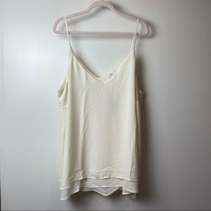 Addition Elle women’s Sz 3X ivory cream camisole adjustable straps New